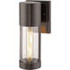 Hester 1 Light 10.6 inch Powder Coated Bronze Outdoor Wall Sconce